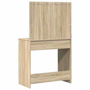 Kosmetický stůl Sonoma dub 78,5 x 41 x 135 cm kompozitní dřevo - obrázek 7