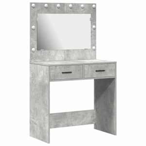 Kosmetický stůl se zásuvkou Betonově šedá 78,5 x 41 x 135 cm - obrázek 2