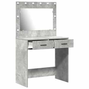 Kosmetický stůl se zásuvkou Betonově šedá 78,5 x 41 x 135 cm - obrázek 4