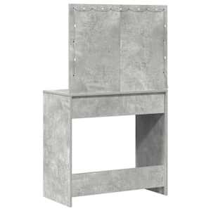 Kosmetický stůl se zásuvkou Betonově šedá 78,5 x 41 x 135 cm - obrázek 7