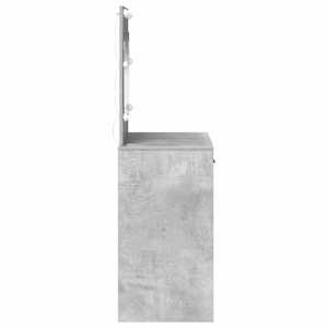 Kosmetický stůl se zásuvkou Betonově šedá 78,5 x 41 x 135 cm - obrázek 6