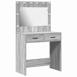 vidaXL Riietumislaud Hall Sonoma 78,5 x 41 x 135 cm Tehispuit