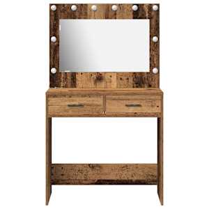 Kosmetický stůl Staré dřevo 78,5 x 41 x 135 cm kompozitní dřevo - obrázek 5