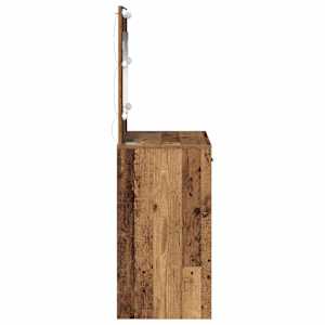 Kosmetický stůl Staré dřevo 78,5 x 41 x 135 cm kompozitní dřevo - obrázek 6