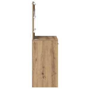 Kosmetický stůl se zásuvkou Artisanový dub 78,5 x 41 x 135 cm - obrázek 6