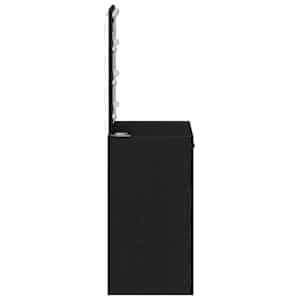 Kosmetický stůl Černý dub 50 x 41 x 135 cm kompozitní dřevo - obrázek 6