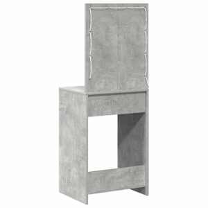 Kosmetický stůl Betonově šedá 50 x 41 x 135 cm kompozitní dřevo - obrázek 7