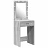 vidaXL Riietumislaud Hall Sonoma 50 x 41 x 135 cm Tehispuit