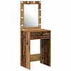 vidaXL Riietumislaud Vana puit 50 x 41 x 135 cm Tehispuit