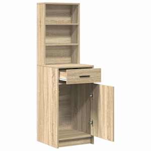 Vysoký bufet Sonoma dub 40 x 40,5 x 135 cm kompozitní dřevo - obrázek 5