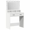 vidaXL Riietumislaud Valge 79 x 41 x 135 cm Tehispuit