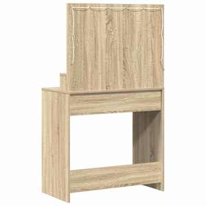 Kosmetický stůl Sonoma dub 79 x 41 x 135 cm kompozitní dřevo - obrázek 7