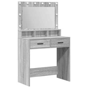 vidaXL Riietumislaud Hall Sonoma 79 x 41 x 135 cm Tehispuit