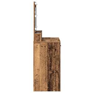 Kosmetický stůl Staré dřevo 79 x 41 x 135 cm kompozitní dřevo - obrázek 6