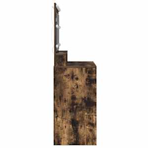 Kosmetický stůl Kouřový dub 100 x 41 x 135 cm kompozitní dřevo - obrázek 5
