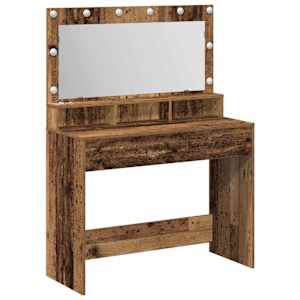 Kosmetický stůl Staré dřevo 100 x 41 x 135 cm kompozitní dřevo - obrázek 2
