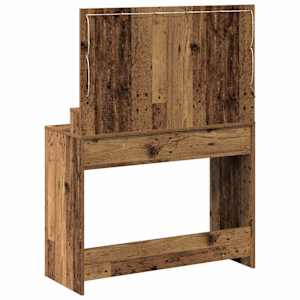 Kosmetický stůl Staré dřevo 100 x 41 x 135 cm kompozitní dřevo - obrázek 6