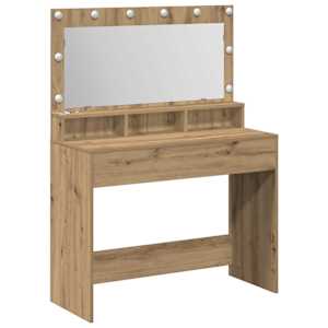 vidaXL Riietumislaud K&auml;sit&ouml;&ouml;puu 100 x 41 x 135 cm Tehispuit