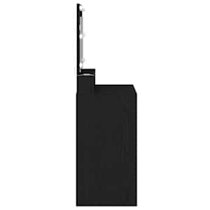 Kosmetický stůl Černý dub 75,5 x 41 x 135 cm kompozitní dřevo - obrázek 5