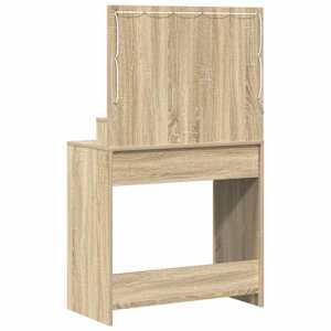 Kosmetický stůl Sonoma dub 75,5 x 41 x 135 cm kompozitní dřevo - obrázek 6