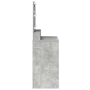 Kosmetický stůl s policí Betonově šedá 75,5 x 41 x 135 cm - obrázek 5