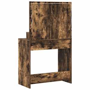 Kosmetický stůl Kouřový dub 75,5 x 41 x 135 cm kompozitní dřevo - obrázek 6