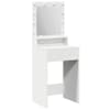 vidaXL Riietumislaud Valge 50 x 41 x 135 cm Tehispuit