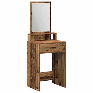 vidaXL Riietumislaud Vana puit 50 x 41 x 140 cm Tehispuit