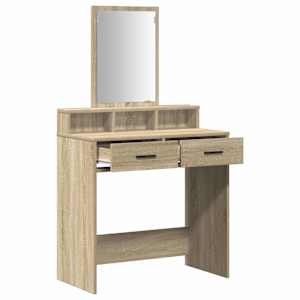 Kosmetický stůl Sonoma dub 79 x 41 x 140 cm kompozitní dřevo - obrázek 5