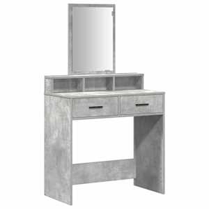 Kosmetický stůl Betonově šedá 79 x 41 x 140 cm kompozitní dřevo - obrázek 2