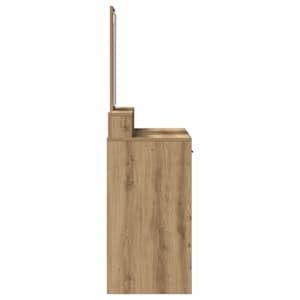 Kosmetický stůl se zásuvkou Artisanový dub 100 x 41 x 140 cm - obrázek 7