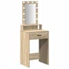 vidaXL Riietumislaud Pruun 50 x 41 x 140 cm Tehispuit