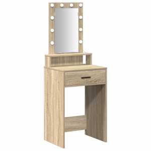 vidaXL Riietumislaud Pruun 50 x 41 x 140 cm Tehispuit