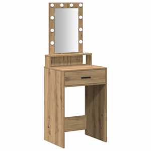 vidaXL Riietumislaud Pruun 50 x 41 x 140 cm Tehispuit