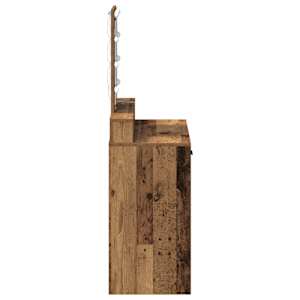 Kosmetický stůl Hnědá 79 x 41 x 140 cm Kompozitní dřevo - obrázek 6