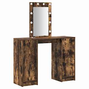vidaXL Riietumislaud Pruun 102 x 33 x 135 cm Tehispuit