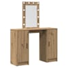 vidaXL Riietumislaud Pruun 102 x 33 x 135 cm Tehispuit