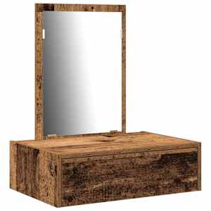 vidaXL Riietumislaud Pruun 60 x 40 x 70 cm Tehispuit