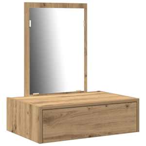 vidaXL Riietumislaud Pruun 60 x 40 x 70 cm Tehispuit