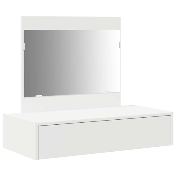 vidaXL Riietumislaud Valge 83 x 40 x 70 cm Tehispuit