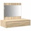 vidaXL Riietumislaud Pruun 83 x 40 x 70 cm Tehispuit