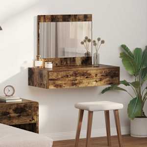 Toaletna mizica Rjava 83 x 40 x 70 cm Konstruiran les