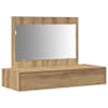 vidaXL Riietumislaud Pruun 100 x 40 x 70 cm Tehispuit