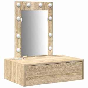 vidaXL Riietumislaud Pruun 60 x 40 x 70 cm Tehispuit