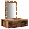 vidaXL Riietumislaud Pruun 60 x 40 x 70 cm Tehispuit