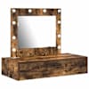vidaXL Riietumislaud Pruun 83 x 40 x 70 cm Tehispuit