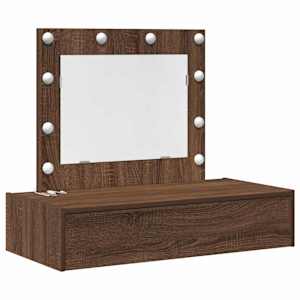 vidaXL Riietumislaud Pruun 83 x 40 x 70 cm Tehispuit