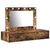 vidaXL Riietumislaud Pruun 100 x 40 x 70 cm Tehispuit