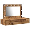 vidaXL Riietumislaud Pruun 100 x 40 x 70 cm Tehispuit