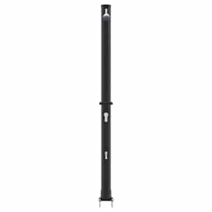 Venkovní solární sprcha Černá 217 cm PVC a hliník - obrázek 5